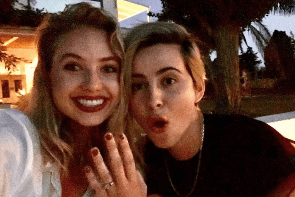 Jacqueline Toboni di L Word: Generation Q  sposa Kassandra Clementi