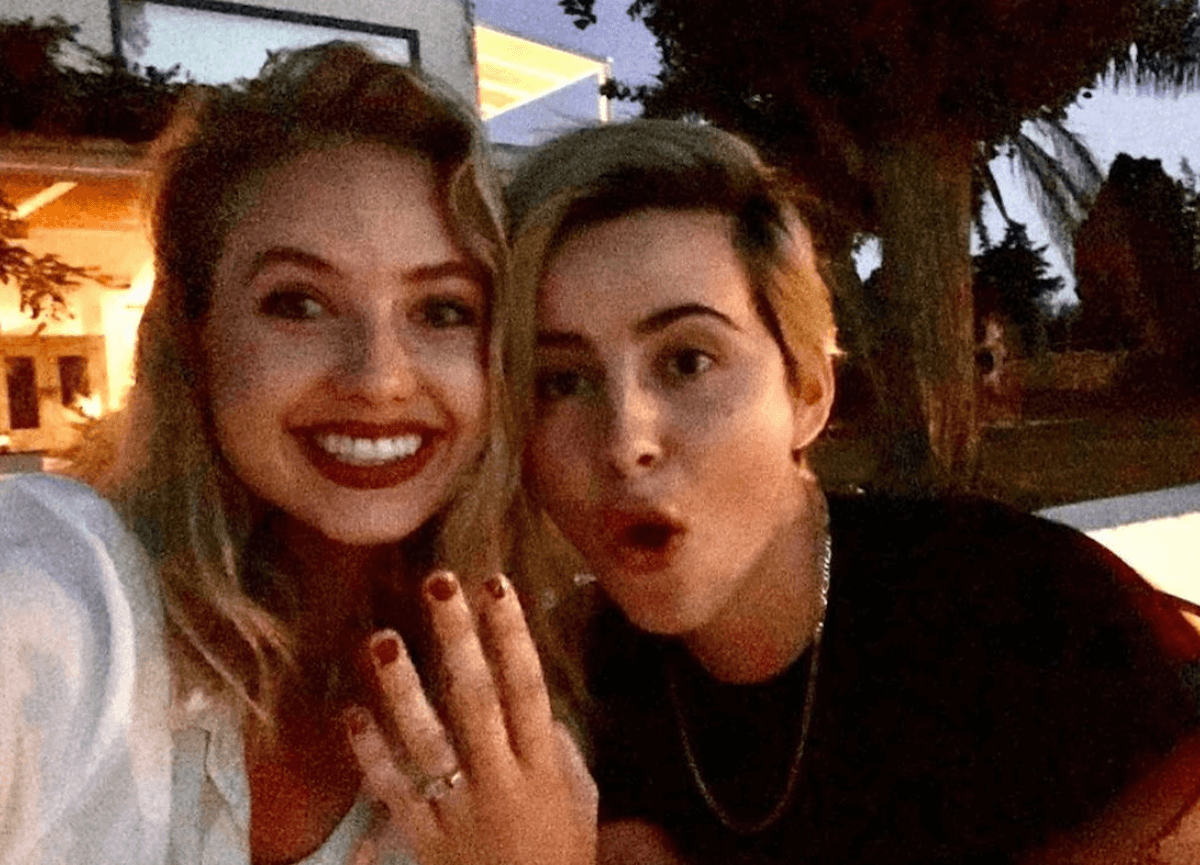 Jacqueline Toboni di L Word: Generation Q  sposa Kassandra Clementi