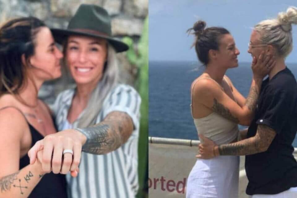 La calciatrice olimpica Chloe Logarzo sposa l’ex compagna di squadra McKenzie Berryhill