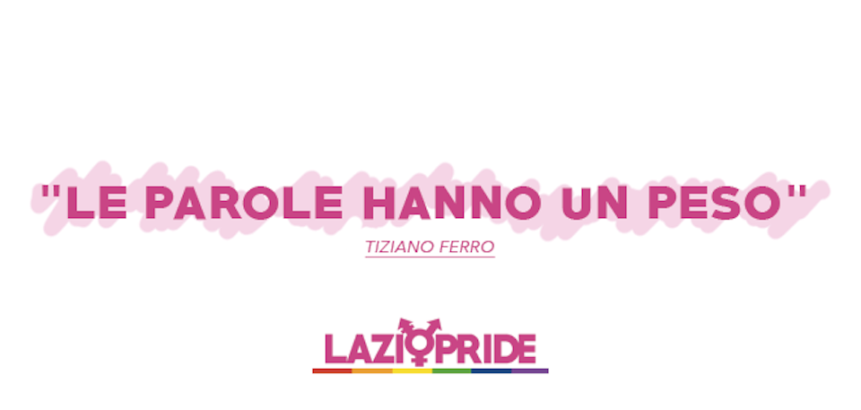 Lazio Pride 2021, sarà a Rieti l'11 settembre - Lazio Pride - Gay.it