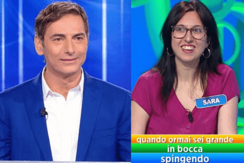 Reazione a Catena, Marco Liorni difende Sara Vanni dagli attacchi sessisti ed omofobi - Reazione a Catena 1 - Gay.it