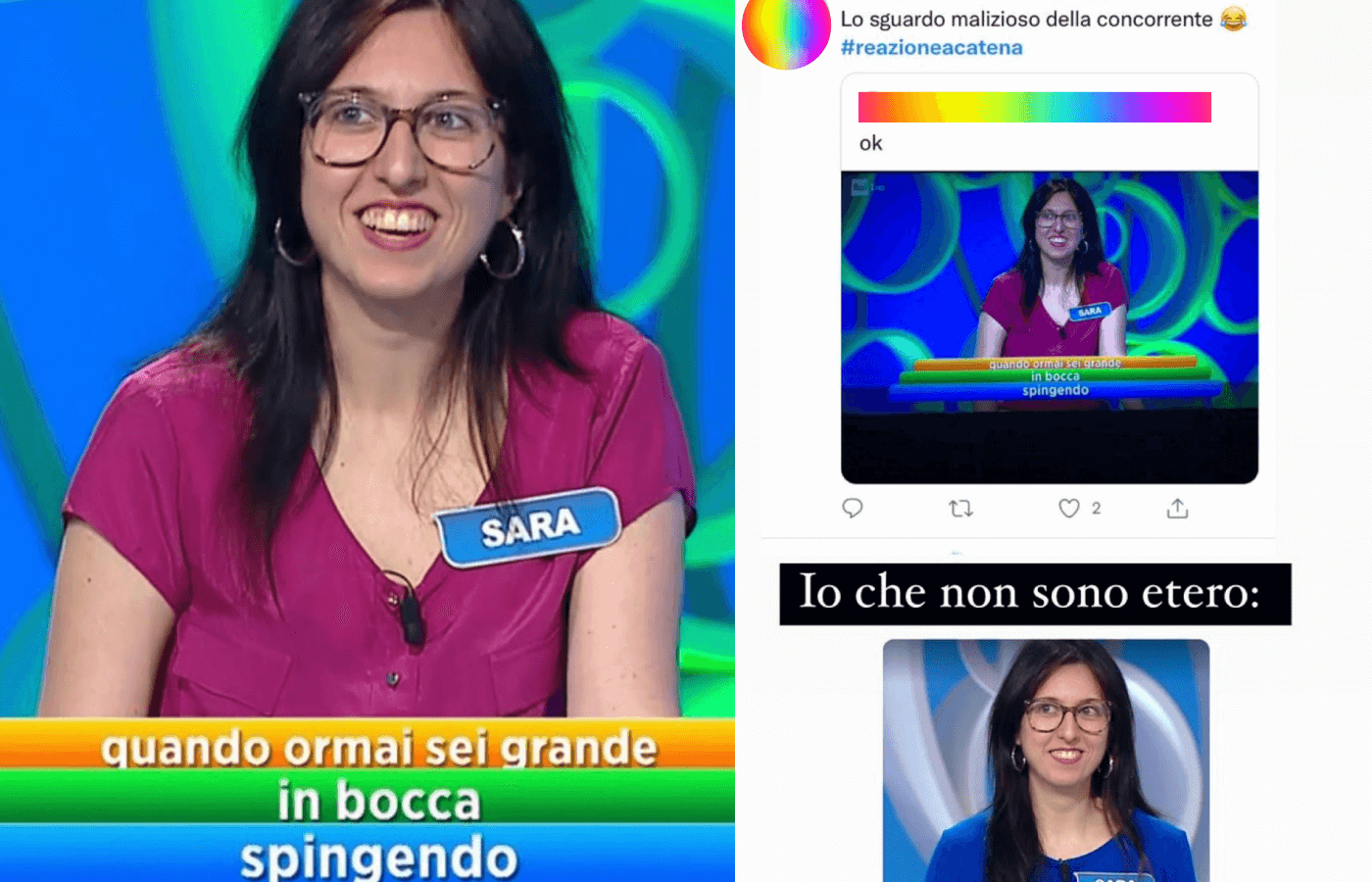 “Lesbica di m…”, Sara Vanni di Reazione a Catena querela i leoni di tastiera dopo il coming out