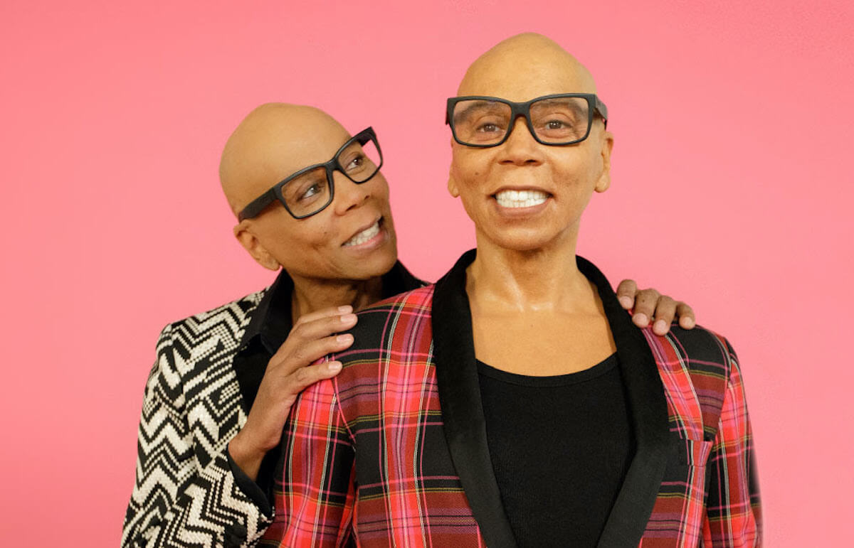 RuPaul statua di cera in abiti maschili al Madame Tussauds di Las Vegas