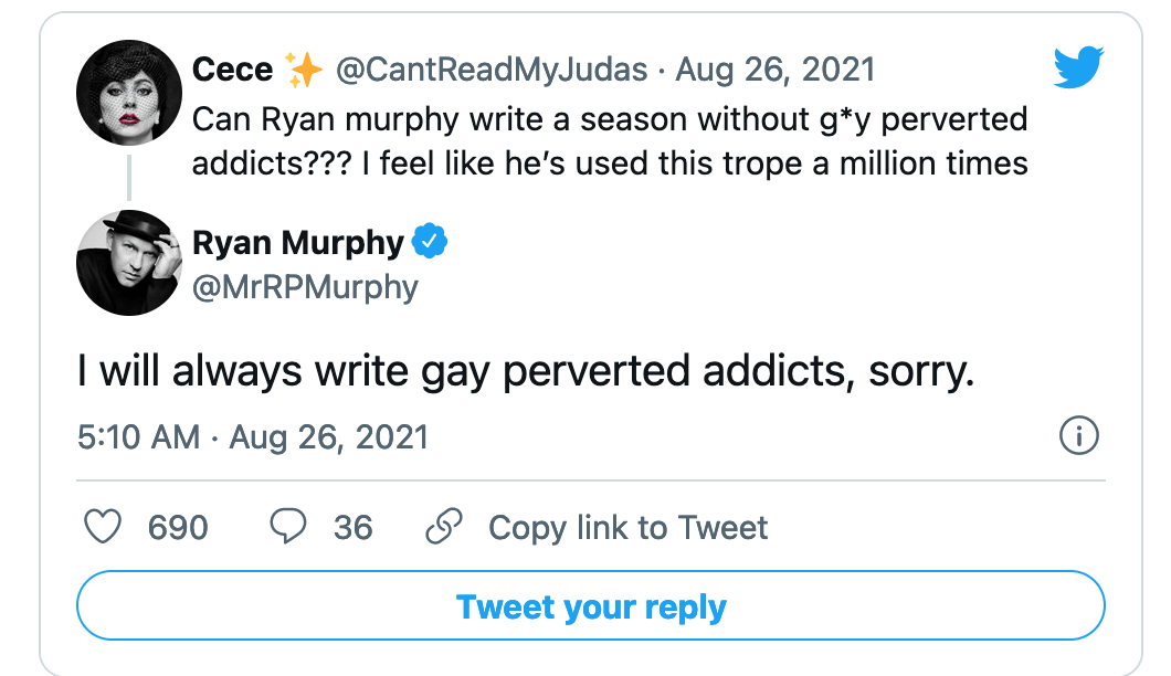 Ryan Murphy accusato di aver portato in tv troppi "tossicodipendenti gay pervertiti". La replica - Ryan Murphy - Gay.it