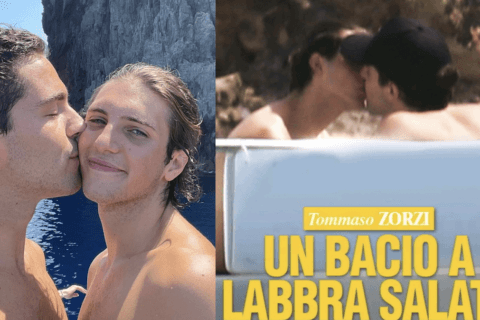 Un'estate d'amore per Tommaso Zorzi e Tommaso Stanzani: il primo bacio - Tommaso Zorzi e Tommaso Stanzani - Gay.it