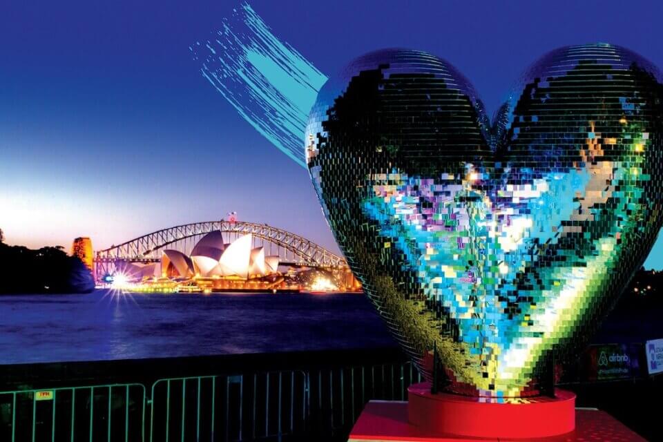 World Pride Sydney, l'evento LGBT del carnevale 2023 - WorldPride Sydney 2023 cuore - Gay.it