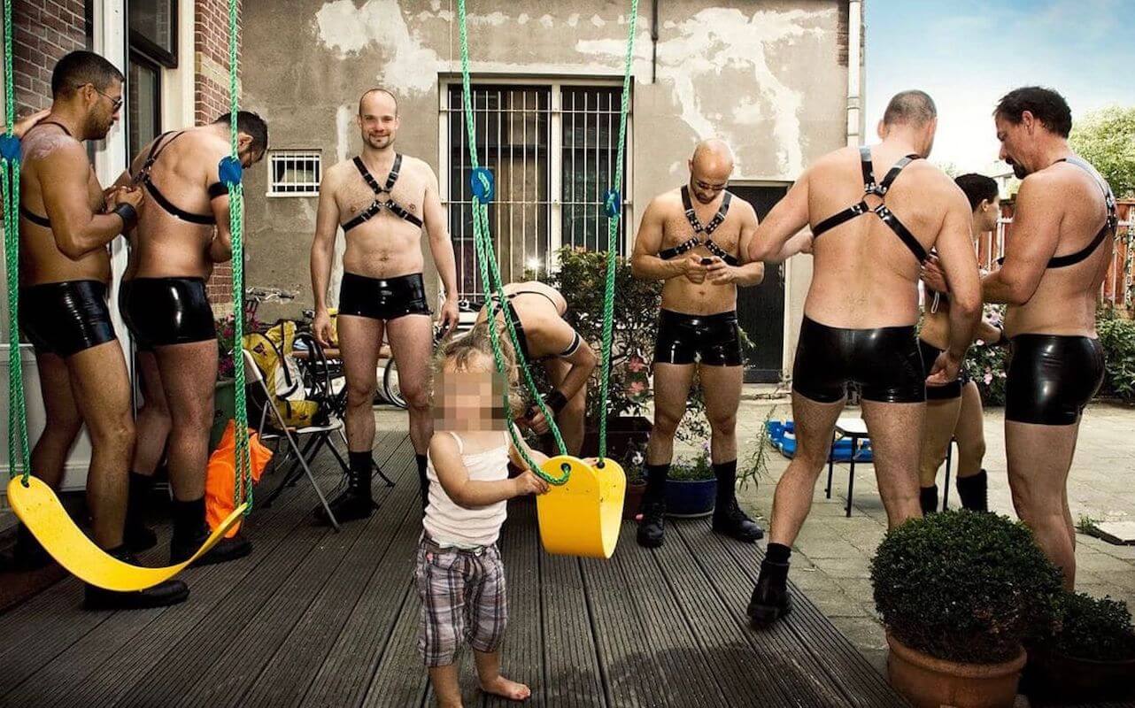 Una foto contro i pregiudizi e per la libertà di essere se stessi