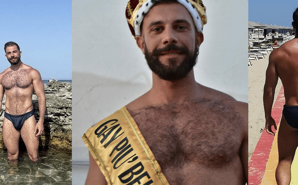 Pier Paolo Catacchio eletto "Gay più bello d'Italia 2021" - la gallery social - pier paolo catacchio gay - Gay.it