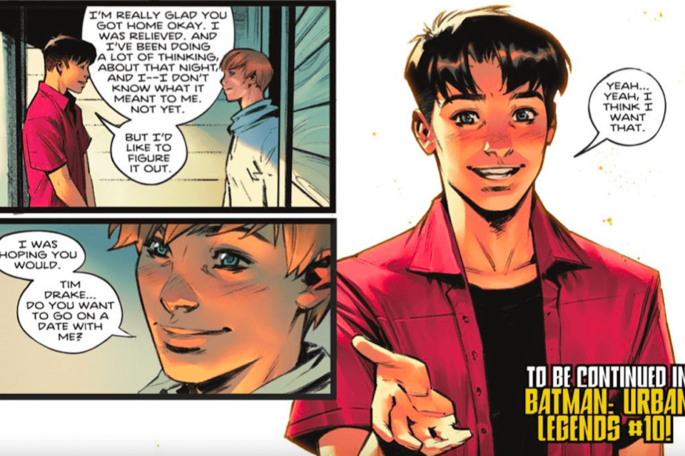 La svolta nel fumetto di Batman: Robin è bisessuale