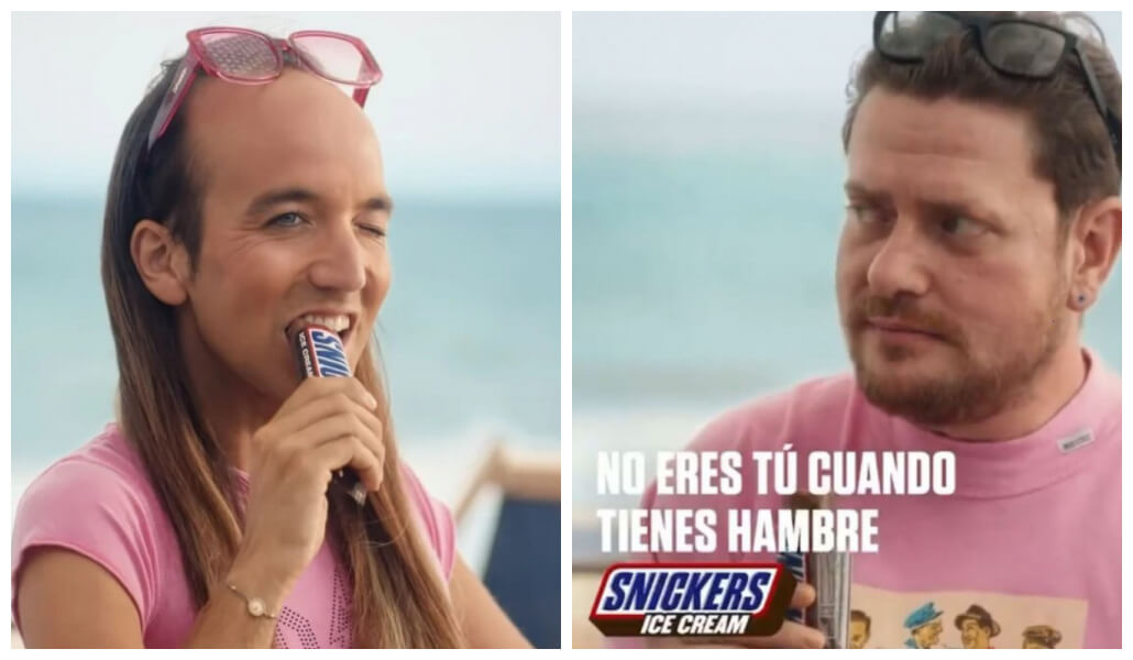 Snickers Ice Cream ritira il suo ultimo spot estivo: “Promuove l’omofobia, perpetua gli stereotipi”