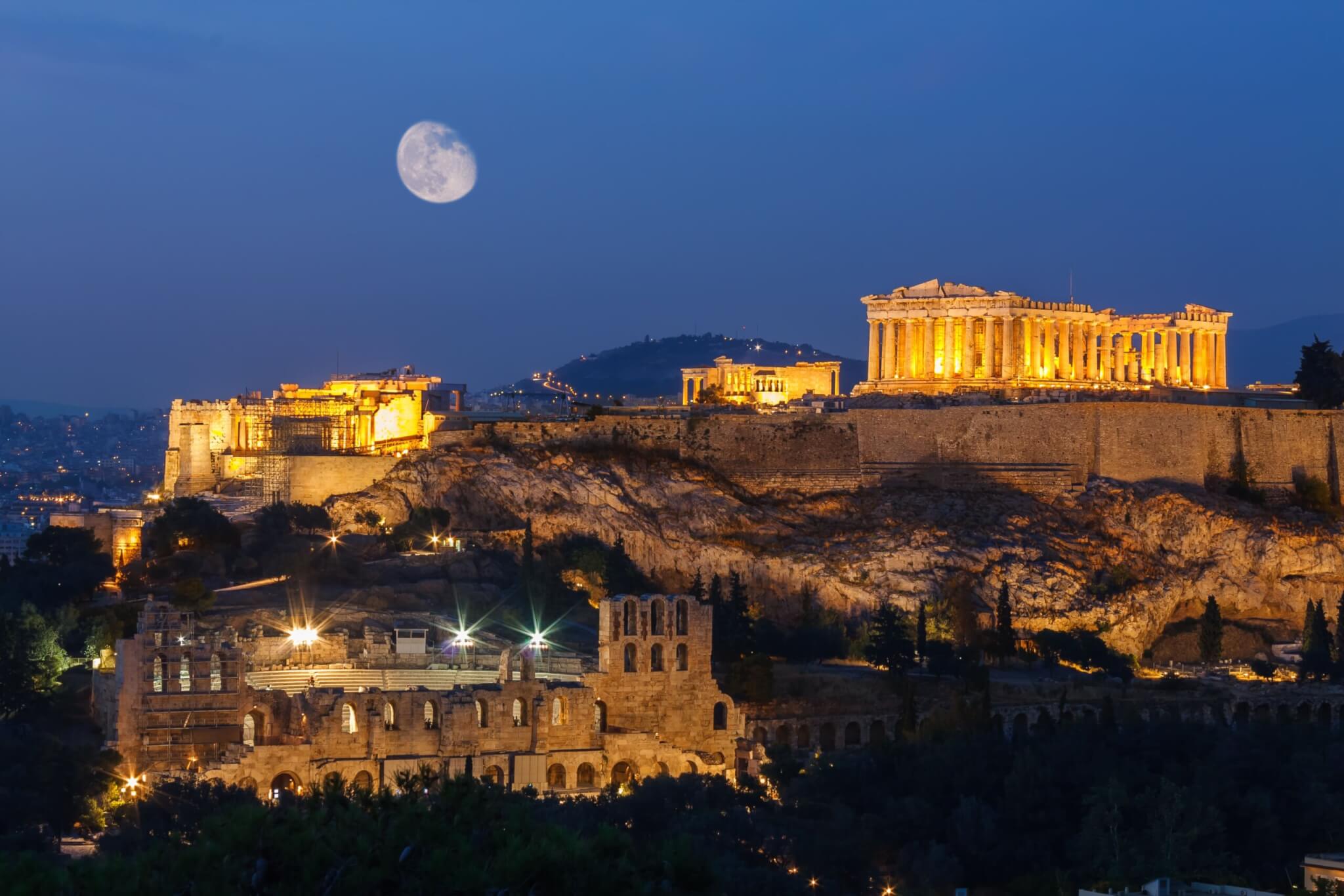 atene, acropoli