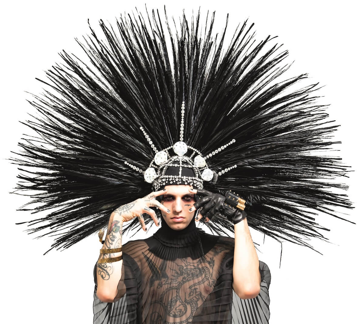 Achille Lauro - Photo by Luca D Amelio
