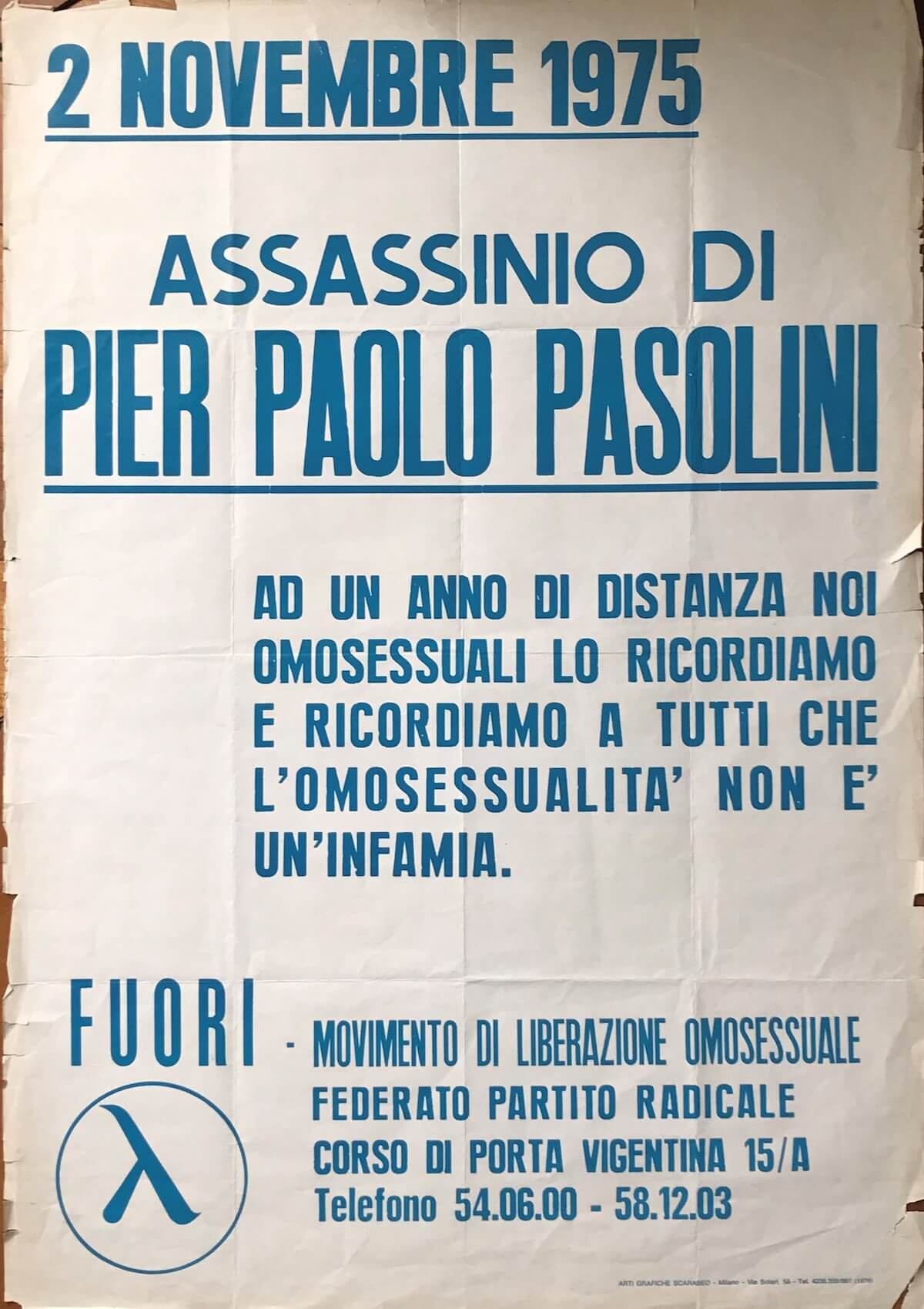Assassinio di Pier Paolo Pasolini