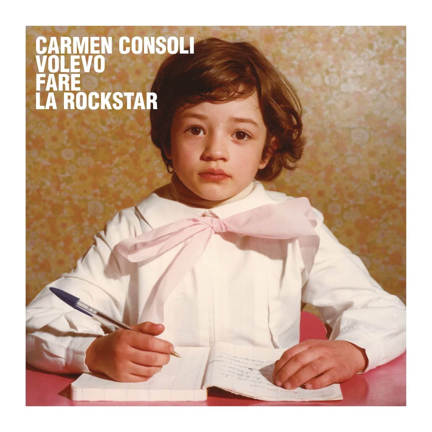 Carmen Consoli, volevo essere una rockstar, album cover