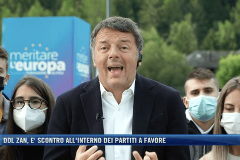 DDL Zan, Renzi: “Risolviamo identità di genere, libertà di opinione, scuole e lo chiudiamo in 10 minuti”