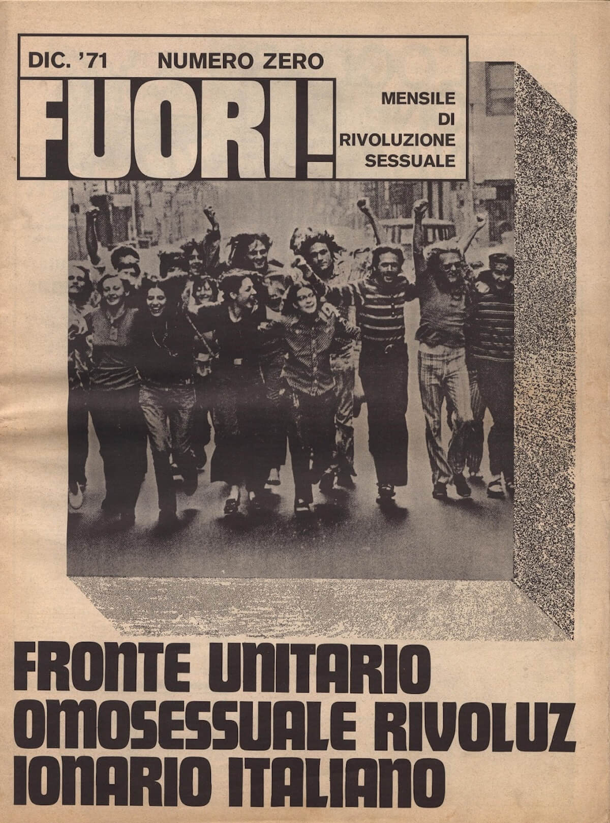 50 anni FUORI!, a Torino una mostra per celebrare la storia del movimento LGBT italiano - la gallery - FUORI 0 - Gay.it