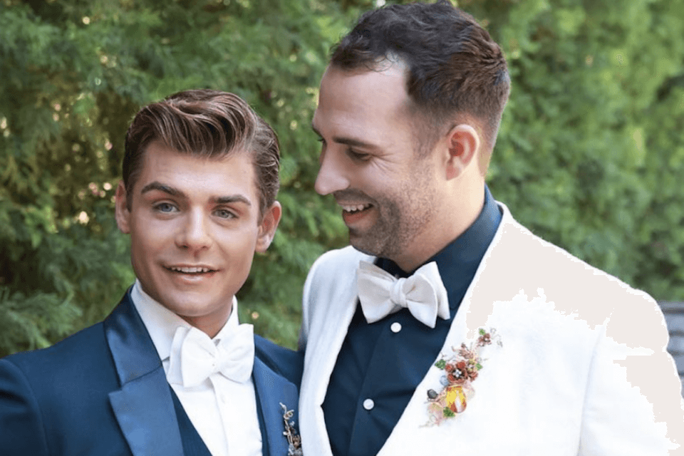 Garrett Clayton di King Cobra ha sposato l’amato Blake Knight