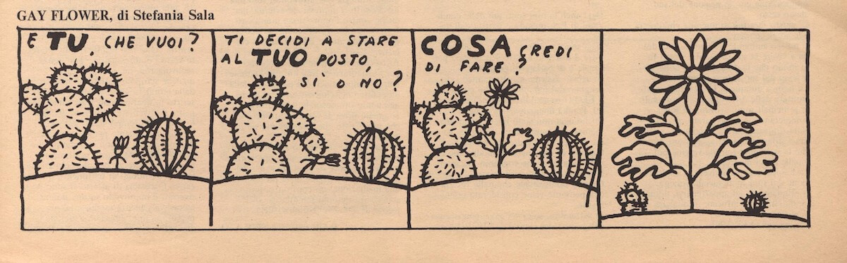 Gay Flower di Stefania Sala, da num 1 Fuori!