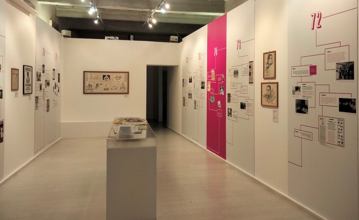 allestimento mostra