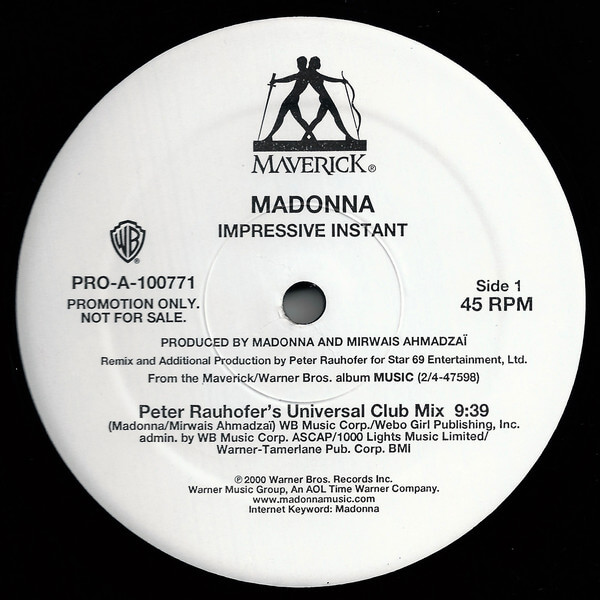 canzoni che compiono 20 anni nel 2021, Madonna