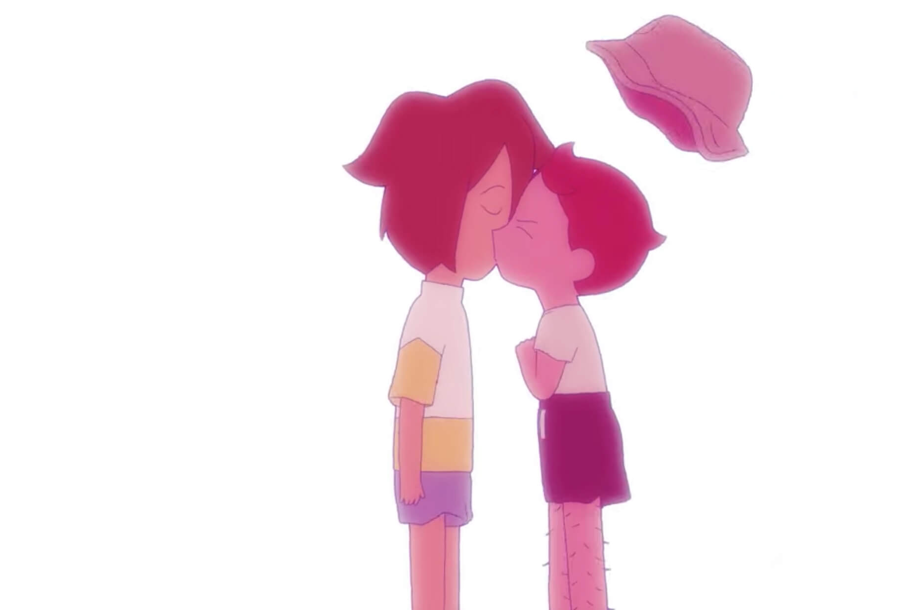 Il sogno di un bacio al tuo miglior amico nel delicato video ‘Slice’