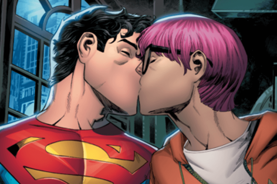 Superman è bisessuale, l’ufficialità DC Comics nel nuovo fumetto