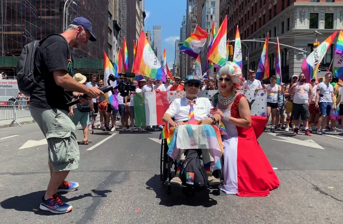 "Let’s Kiss - Franco Grillini Storia di una rivoluzione gentile" in concorso a Roma in Alice nella Città - il trailer - New York Pride - Gay.it