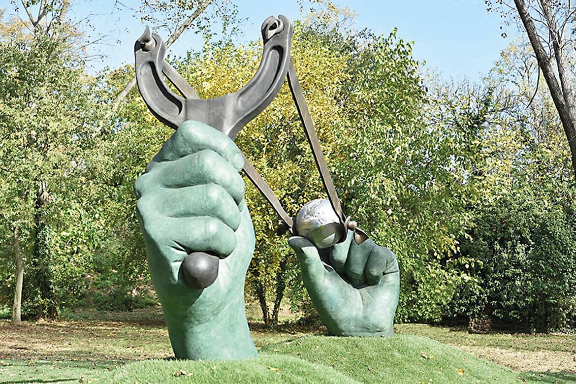 lorenzo quinn, arte e ambiente, artisti amnbientalisti contemporanei
