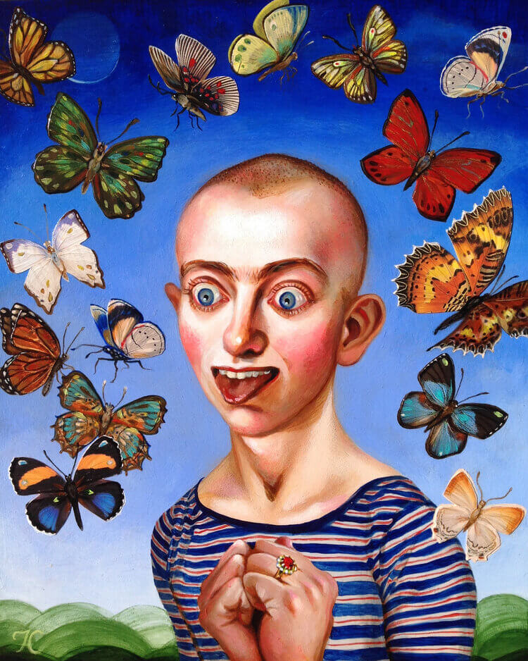 La delicatezza efebica delle opere di Timothy Cummings, l'artista si racconta - Gay.it