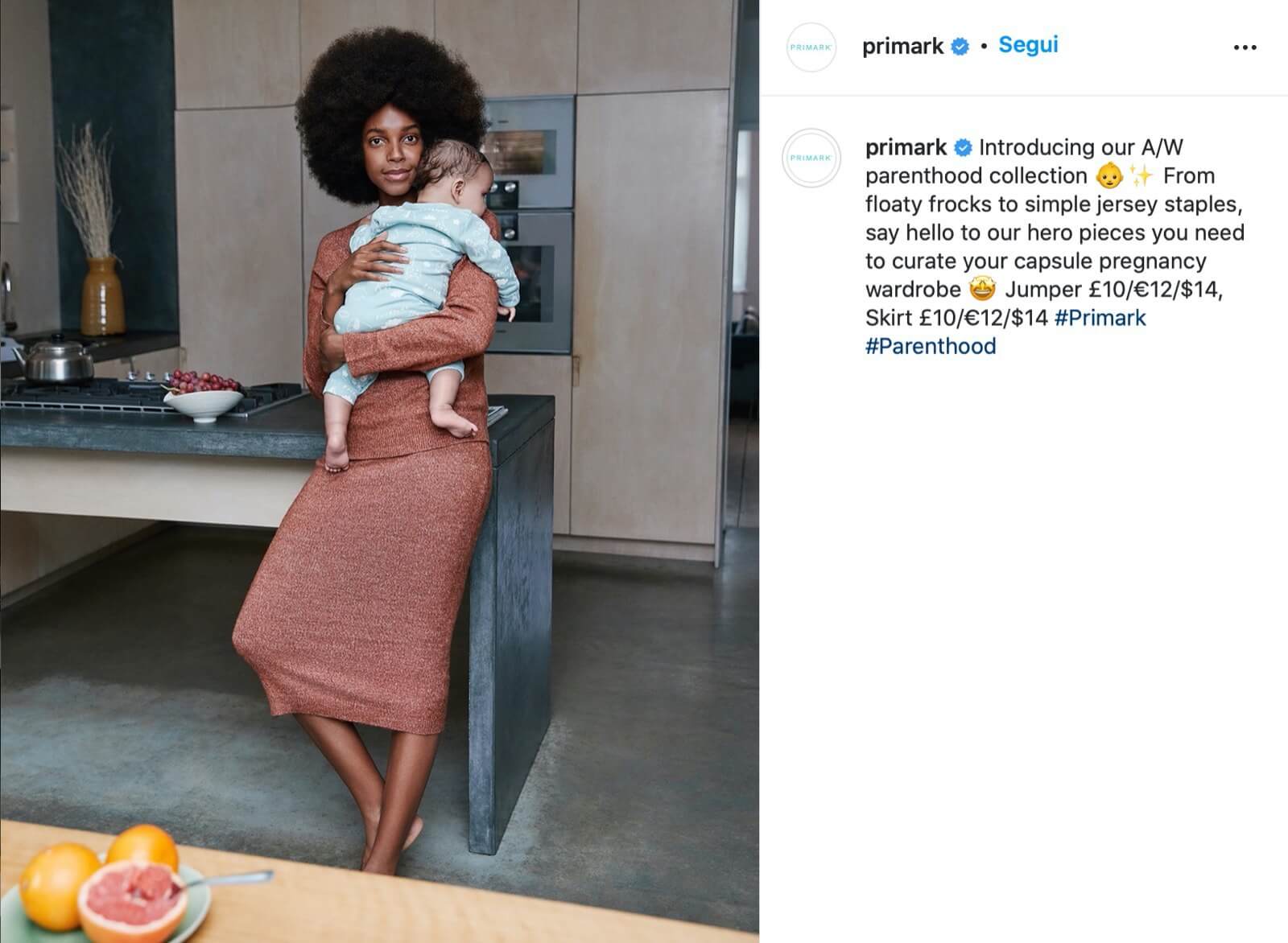 Primark passa dalla parola 'maternità' a 'genitorialità', ed è subito bufera social - WhatsApp Image 2021 10 19 at 17.13.24 - Gay.it