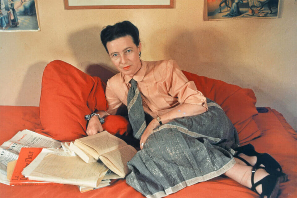 Simone de Beauvoir, il Secondo Sesso e uno scandalo all'italiana - simonedebeauvoirgayit - Gay.it