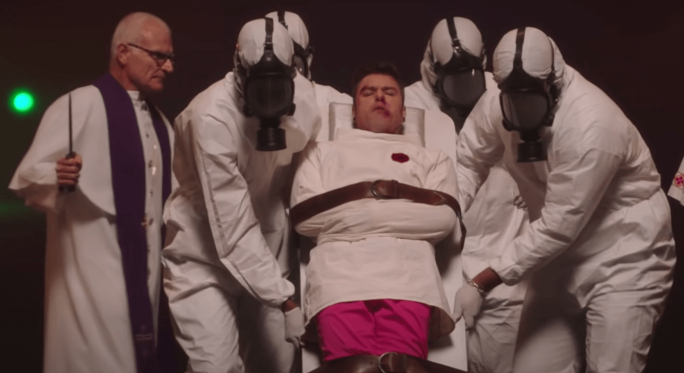 Morire Morire, Fedez pestato e ucciso nel suo ultimo video