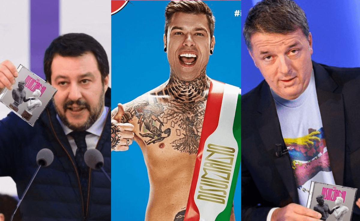 Il testo di “Un giorno in Pretura”: Fedez le canta a Renzi, Meloni e Salvini in ‘Disumano’ (VIDEO)