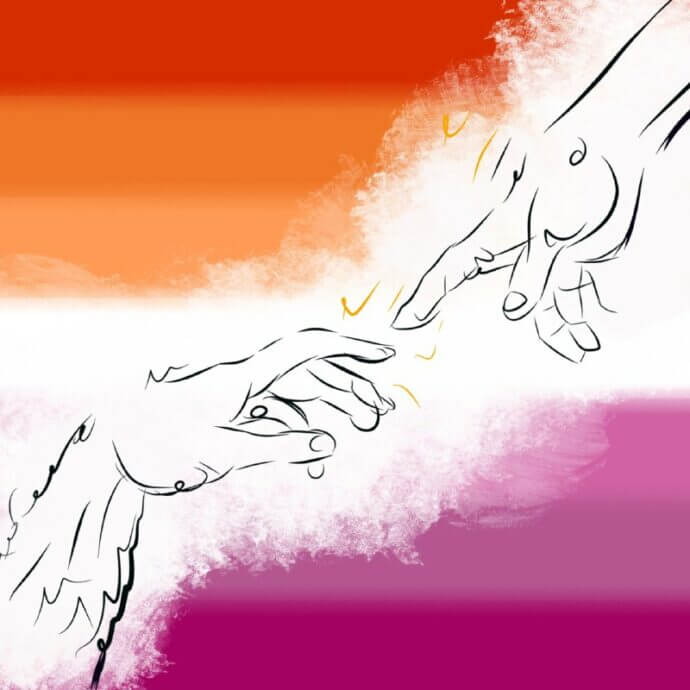 I migliori podcast LGBTQ+ italiani che dovresti seguire - Lesbiche 690x690 1 - Gay.it