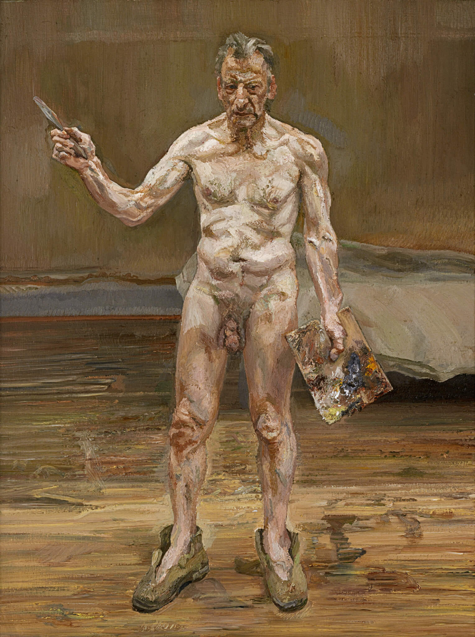 Lucian Freud e Francis Bacon, un nudo da censurare per nascondere l'amore - Lucian Freud Painter Working Reflection - Gay.it