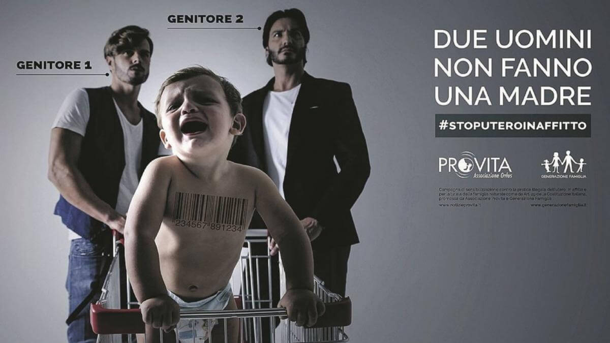 Governo approva decreto che vieta pubblicità omotransfobiche, furia Pro Vita: “DDL Zan mascherato”