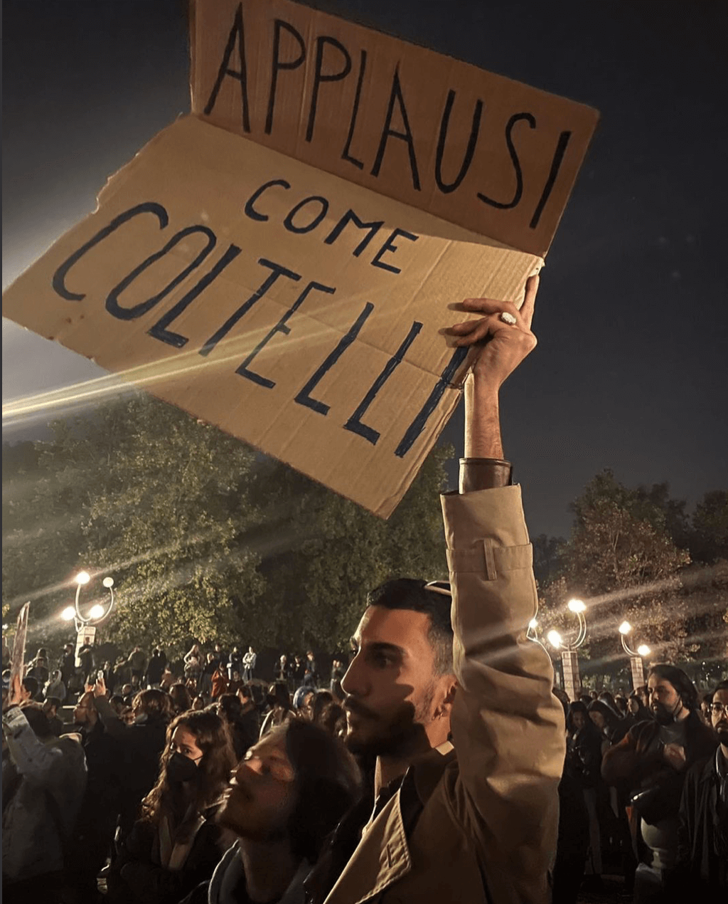 manifestazioni arco della pace