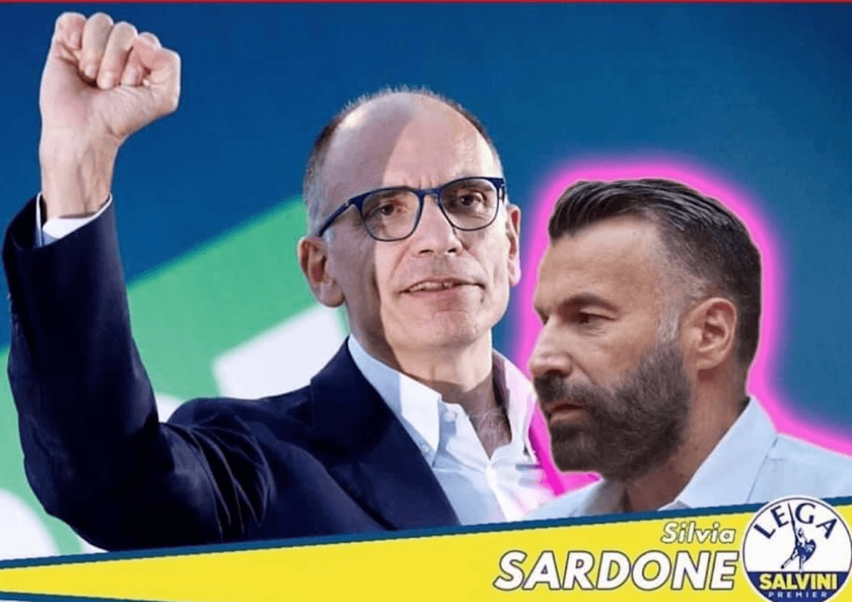 Alessandro Zan denuncia Silvia Sardone, leghista che l’ha ritratto con l’alone viola (come nello spot sull’AIDS)