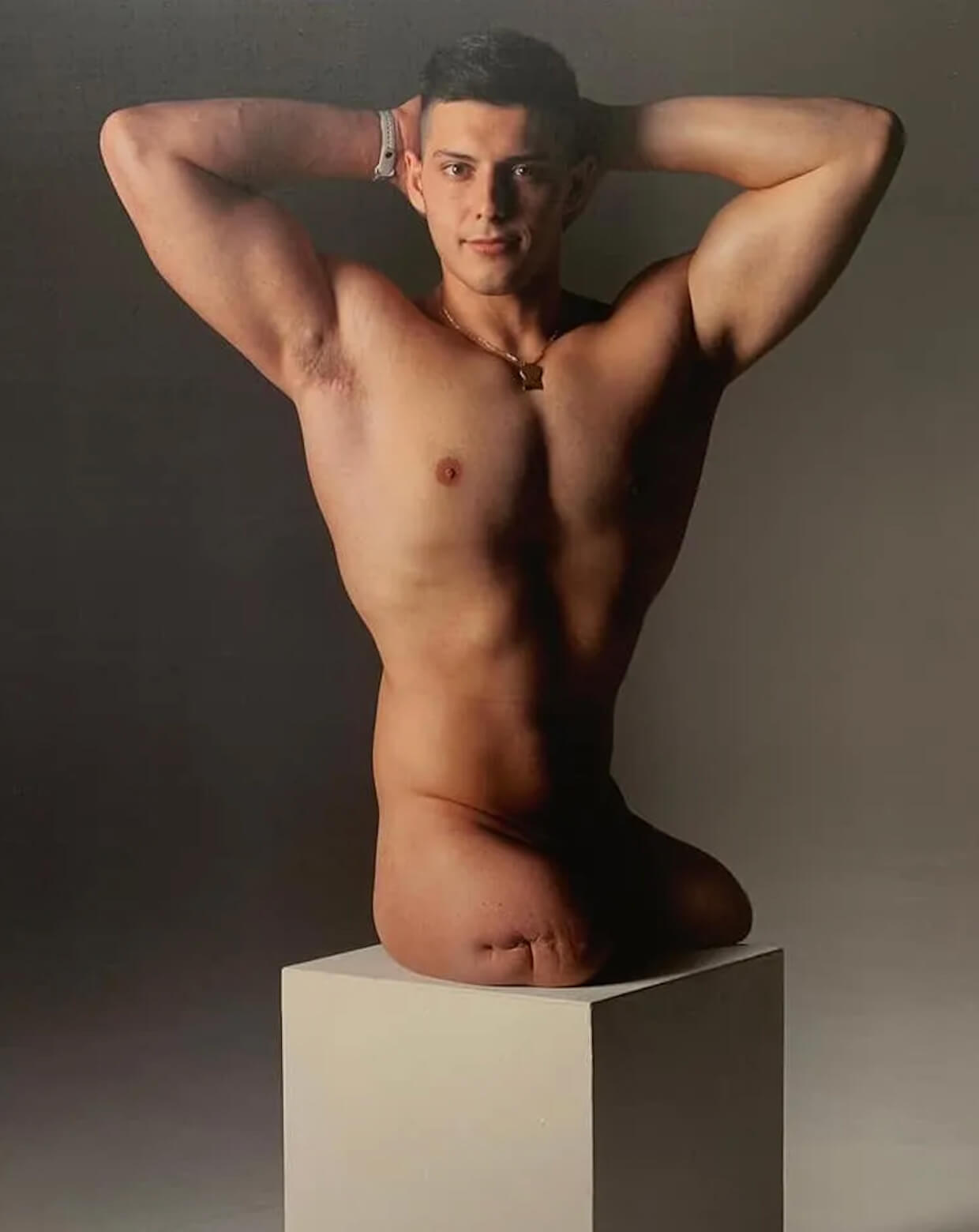 Donato Telesca nudo Oliviero Toscani