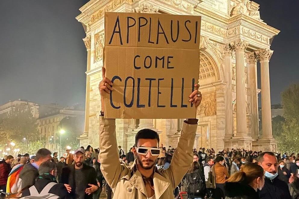 Manifestazione arco della pace