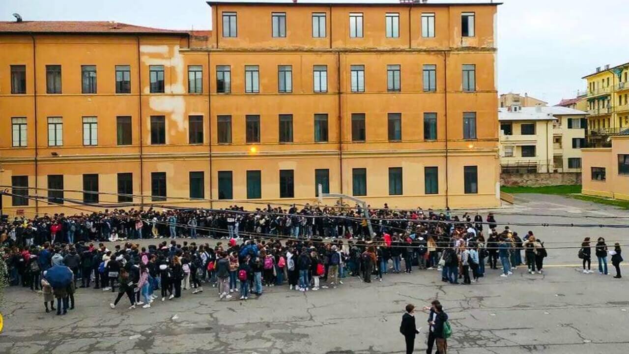 liceo occupato Pisa