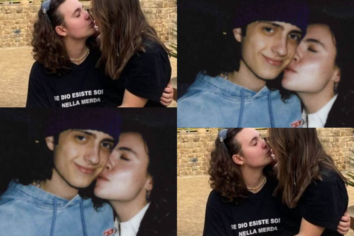 Madame bacia una ragazza di nome Giory, posta la foto, la cancella: Sangiovanni perso nel buio?