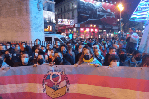 proteste madrid anti lgbtqia
