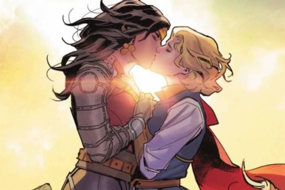 Wonder Woman bacia la sorella di Superman nella nuova serie DC Comics - Wonder Woman - Gay.it
