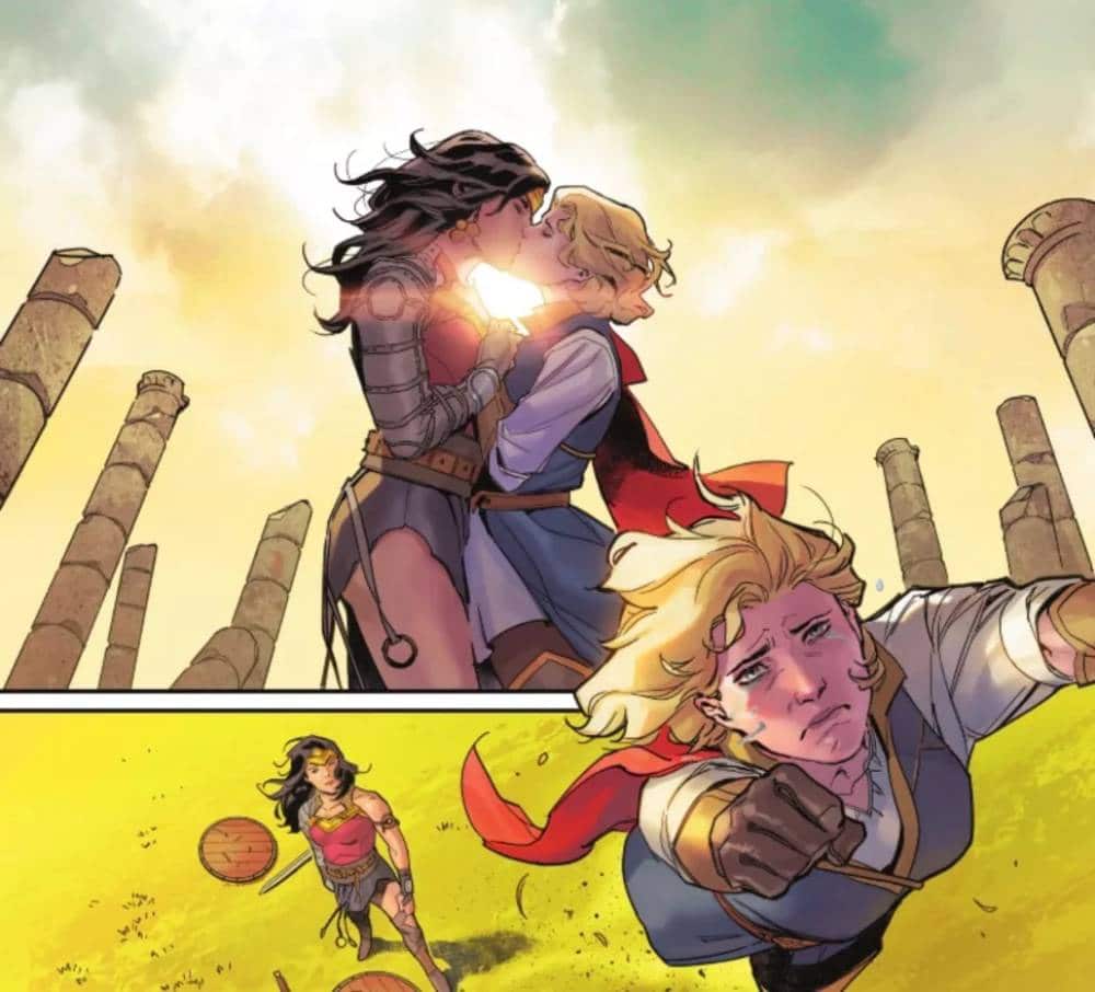 Wonder Woman bacia la sorella di Superman nella nuova serie DC Comics - Wonder Woman lesbica.jpg - Gay.it