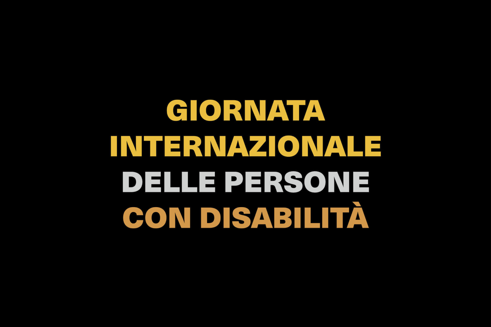 3 Dicembre Giornata Internazionale delle persone con disabilità: le lotte delle persone disabili sono le nostre lotte