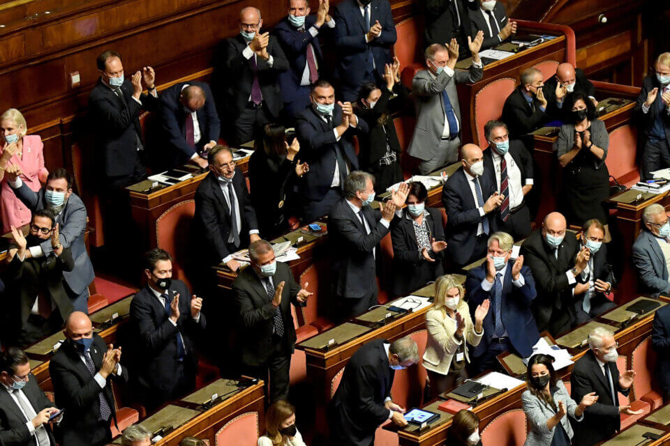 senato applauso ddl zan