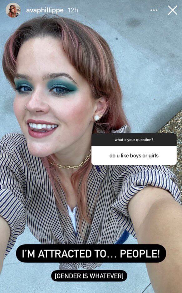 Tutti i Coming Out del 2022 tra cinema, tv, musica e sport - Ava Phillippe pansessuale - Gay.it