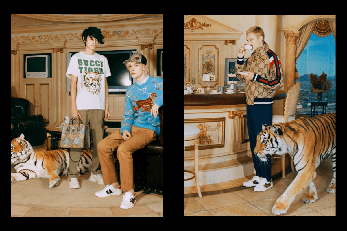 Gucci collezione capodanno cinese tigre 2022