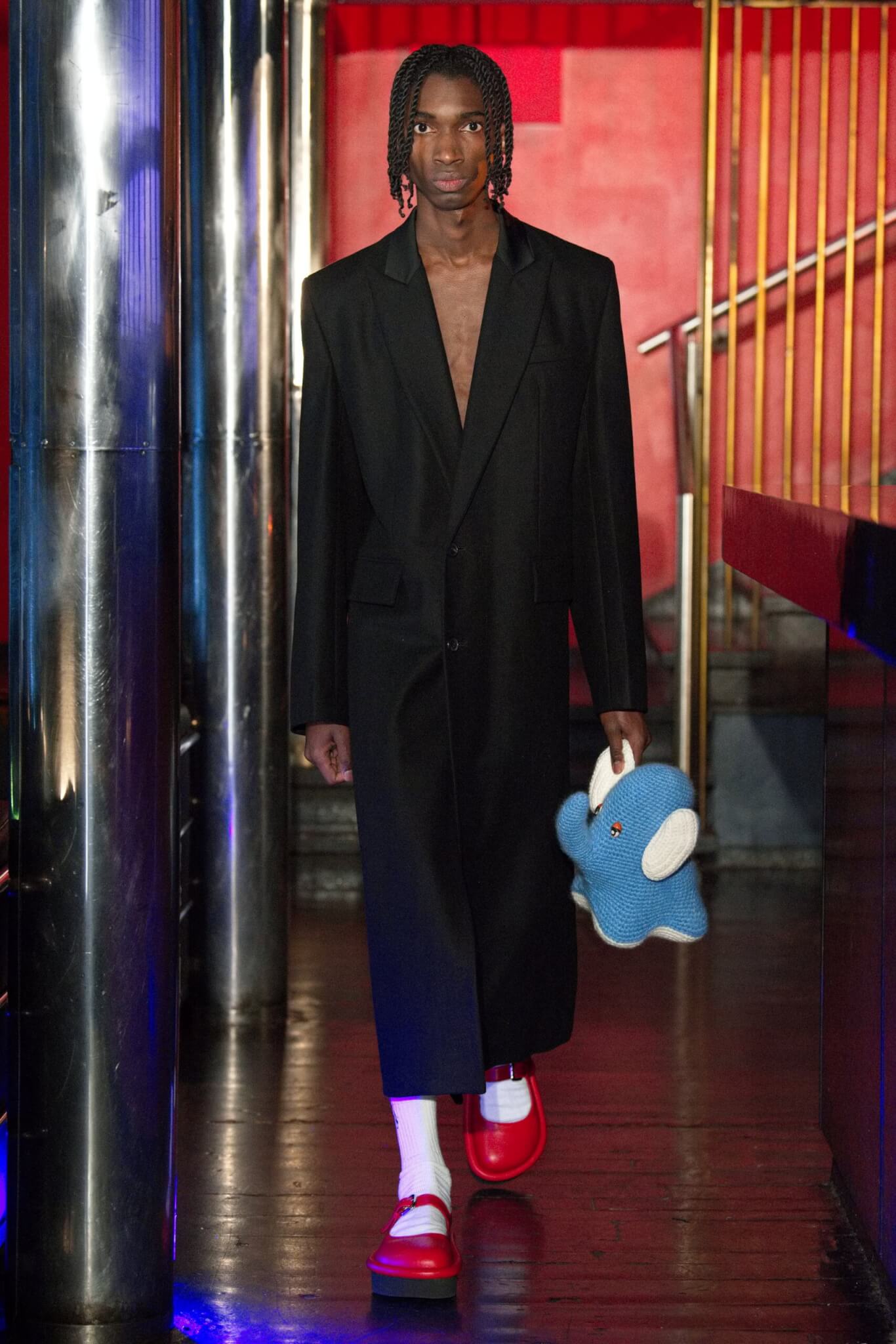 J.W Anderson moda uomo milano mary jane scarpe